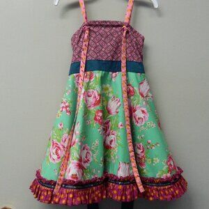 Matilda Jane Platinum Round About Smart Ellie Dress size 4